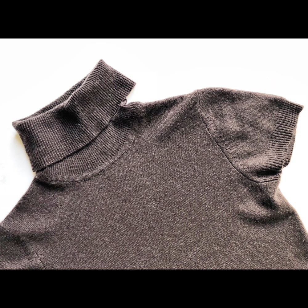 100% Cashmere Chocolate Brown Dress